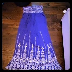 Strapless Summer Dress